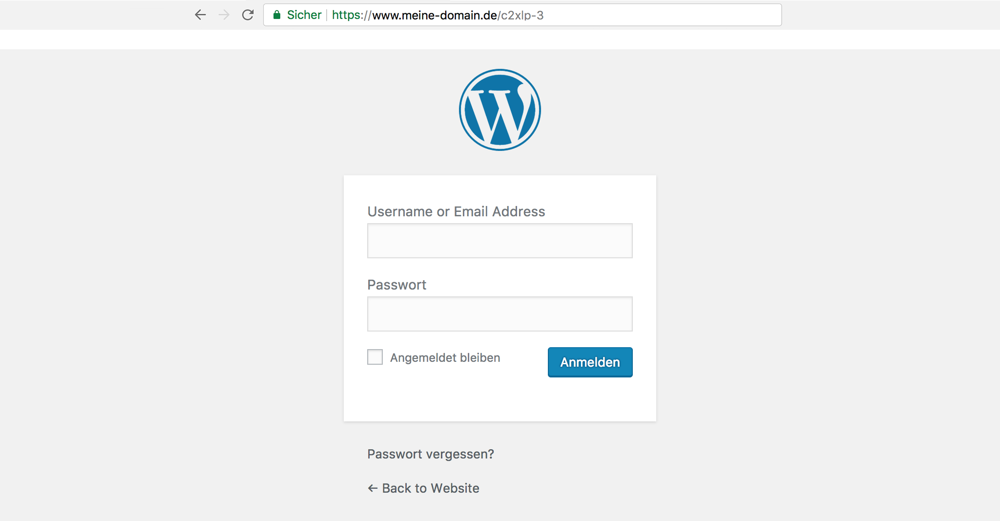 WordPress-Login (wp-admin) Schützen: Wp-login Umbenennen - IONOS ...