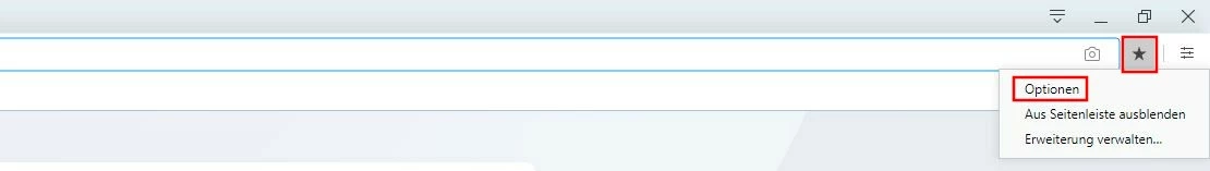 Opera: V7-Bookmarks-Icon in der Menüleiste