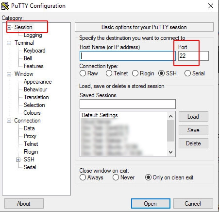 PuTTY für Windows