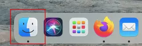 Finder-Symbol im Dock