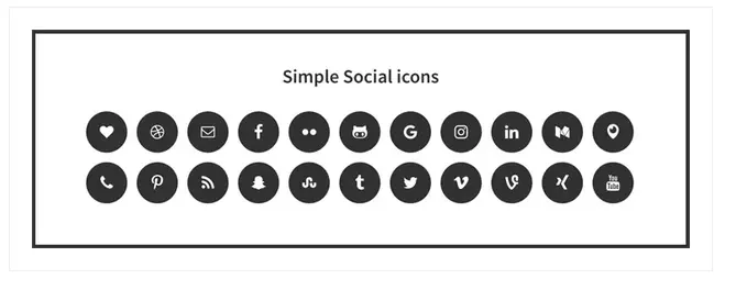 Website des Simple-Social-Icons-Entwicklers Studiopress