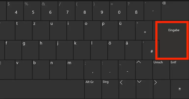 Eingabetaste: Die wichtigsten Funktionen und Tastenkombinationen