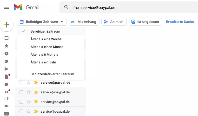 Gmail-Suche mit Suchoperatoren: Ergebnisse gezielt eingrenzen