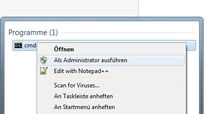 Windows 8: Eingabeaufforderung als Administrator ausführen