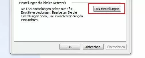 Windows 8: Einstellungen für lokales Netzwerk