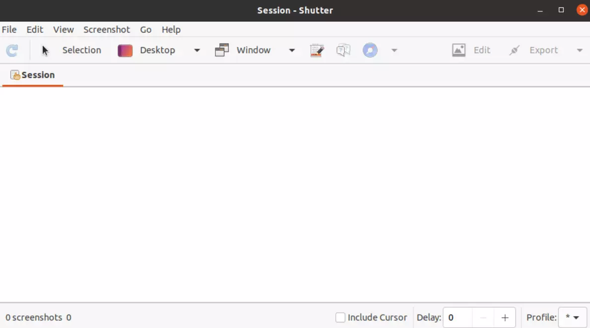 Screenshot-Software Shutter