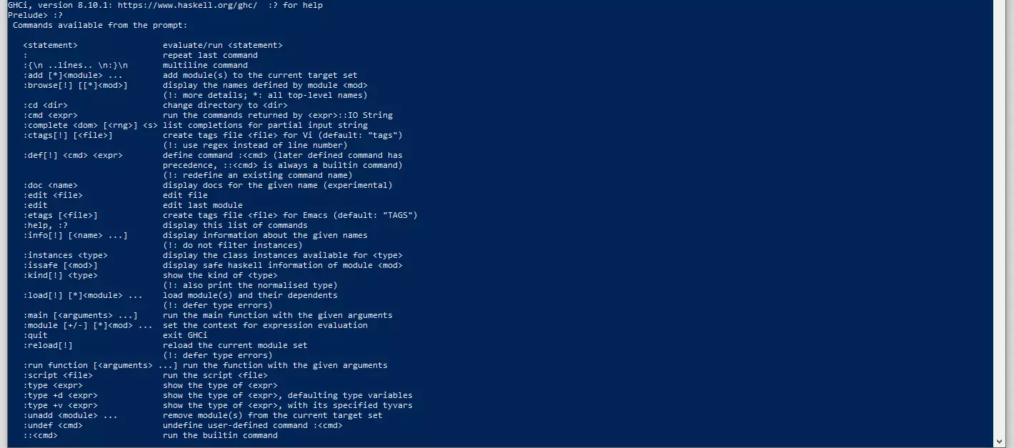 Haskell-Tutorial: ghci-Kommandos im Überblick 