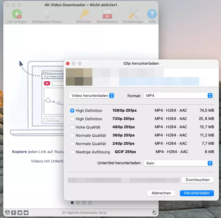 Screenshot 4K Video Downloader