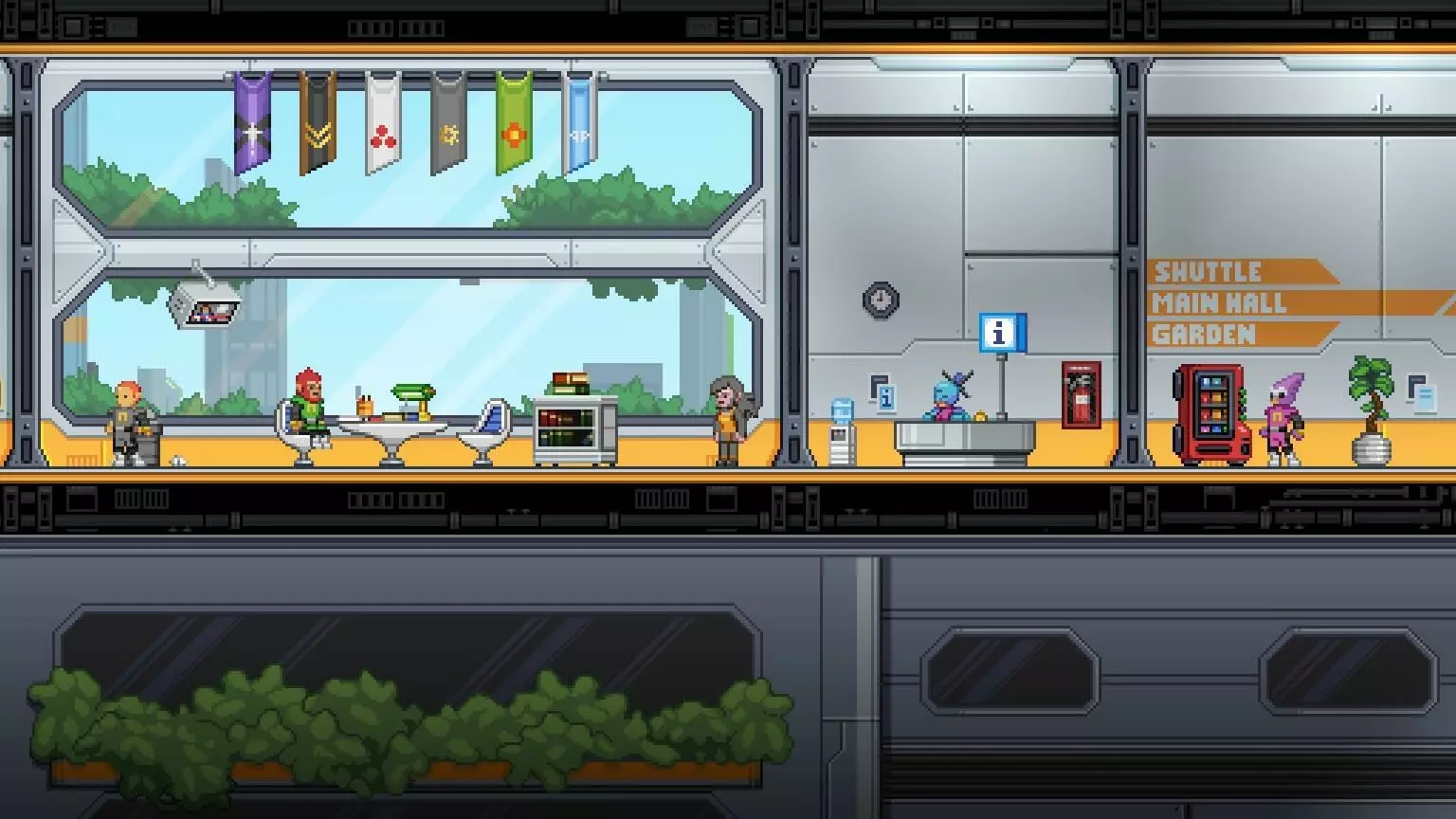 Spielszene aus Starbound