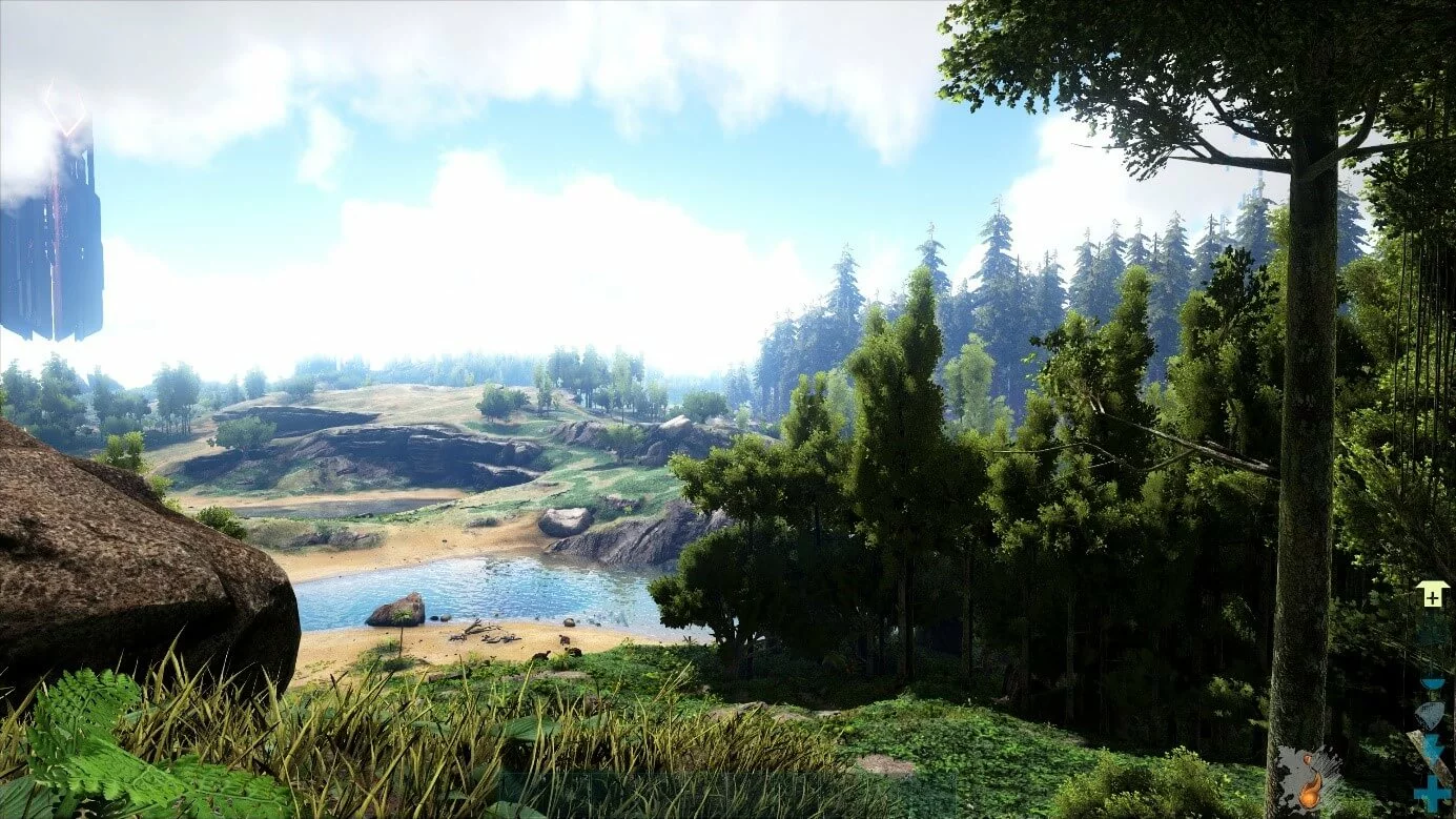 Beeindruckende Vegetation in ARK