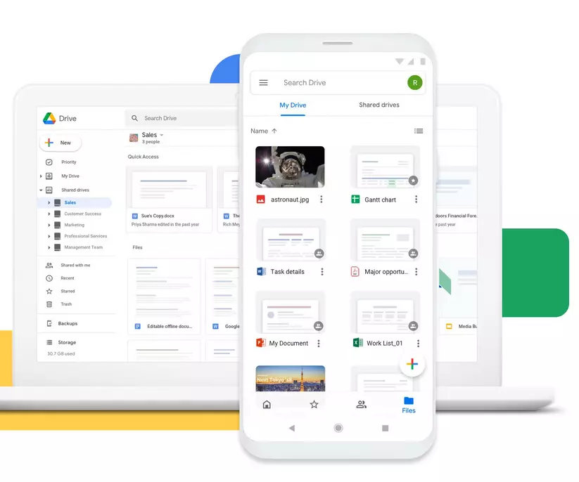 Google Drive Screenshot