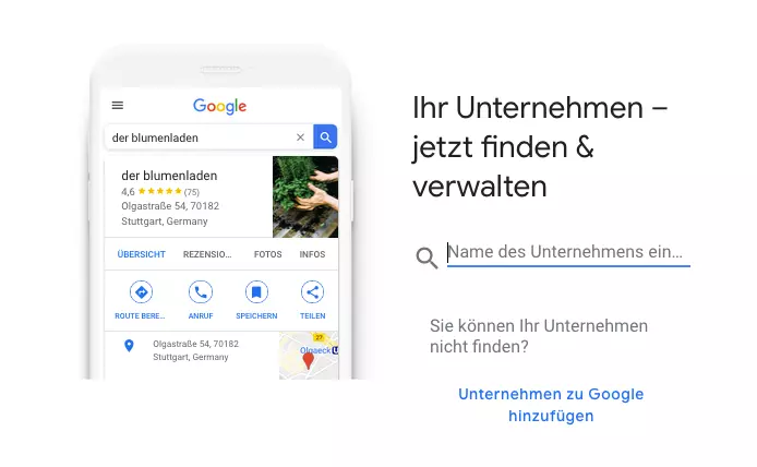 Bei Google My Business anmelden: Unternehmen finden & verwalten