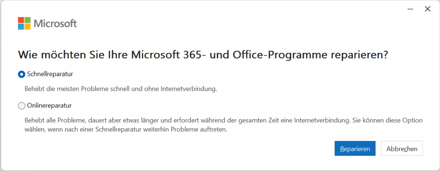 Word startet nicht mehr: Office-Programme reparieren